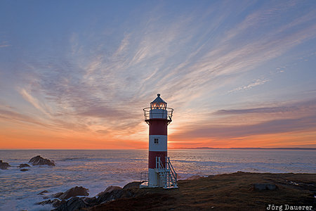 Port de Grave, CAN, Canada, Newfoundland and Labrador, Avalon peninsula, Conception Bay, Green Point Lighthouse, Kanada
