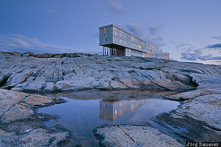 CAN, Canada, Joe Batt's Arm, Newfoundland, atlantic ocean, blue hour, evening light, Kanada