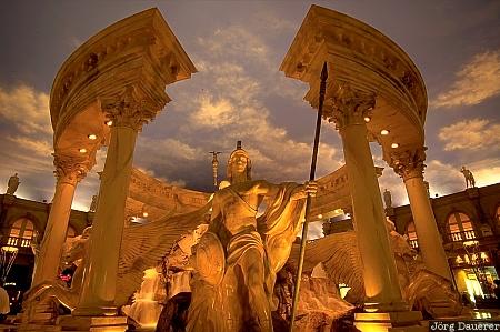 Caesars Palace, fountain, Las Vegas, Nevada, United States, Casino, Hotel