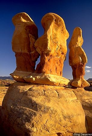hoodoos, devils garden, hole in the rock road, Grand Staircase Escalante National Monument, Utah, GSENM, United States, USA, Vereinigte Staten, UT