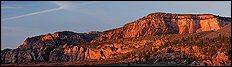 Evening light on Kolob Plateau