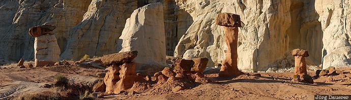 Paria, United States, USA, Utah, evening light, hoodoo, Kanab, Vereinigte Staten, UT