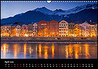 Calendar Alps April: Innsbruck