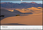 Calendar California February: Death Valley National Park