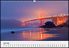 Calendar California June: Golden Gate Bridge