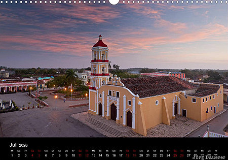 Remedios, province Villa Clara, cuba, Kuba, calendar, September, German, Villa Clara