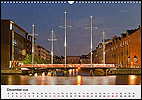 Calendar Denmark December: Circle Bridge, Copenhagen