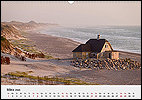 Calendar Denmark March: Gammel Skagen, North Jutland