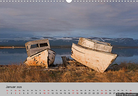 Parson's Pond, Great Northern Peninsula, Newfoundland and Labrador, Canada, Neufundland, Newfoundland, calendar, Kanada