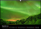 Calendar Norway September: Polar Light