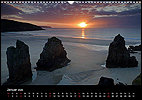 Calendar Scotland January: Garry Beach