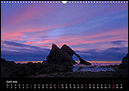 Calendar Scotland June: Bow Fiddle Rock