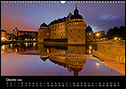 Calendar South Sweden, October: &Ouml;rebro Slott