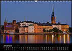 Calendar South Sweden January: Riddarholmen