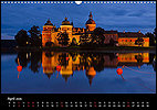 Calendar South Sweden, April: Gripsholm Slott