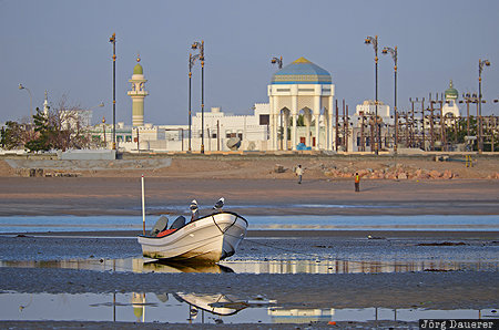 Ash Sharqiyah, boat, dinghy, morning light, Oman, OMN, reflexion, Sur
