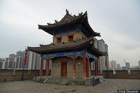 China, CHN, People's Republic of China, Shaanxi, Xincheng, decay, pagoda, Xi'an
