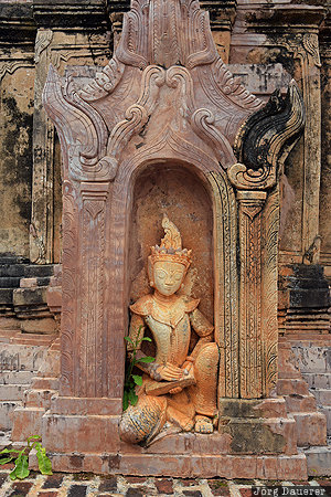 Kekku, MMR, Myanmar, Shan State, buddha, buddhist Pagoda, decay, Burma