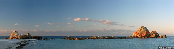 Australia, Tasmania, Mount William National Park, evening light, blue sky, sky, clouds, Australien, Down Under, Tasmanien