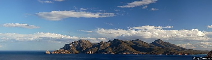 Australia, Tasmania, Freycinet National Park, tasman sea, sky, clouds, sea, Australien, Down Under, Tasmanien