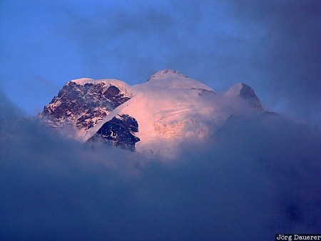 Switzerland, Bern, M&uuml;rren, Allmendhubel, alpine mountains, alps, Berner Oberland, Schweiz