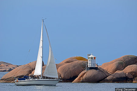 Lysekil Coast Lysekil, Rinkenäs, SWE, Sweden, Västra Götaland, baltic sea, blue sky