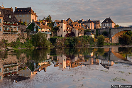 Argentat, FRA, France, Le Bastier, Limousin, blue sky, dordogne, Frankreich