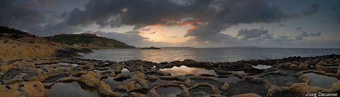 Salt Evaporation Ponds Ghajnsielem, Malta, Gozo, island, Mediterranean Sea, MLT, morning light
