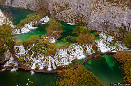 Waterfalls Croatia, HRV, Licko-Senjska, Osredak, Plitvica Selo, canyon, Donja jezera, Plitvice Lakes