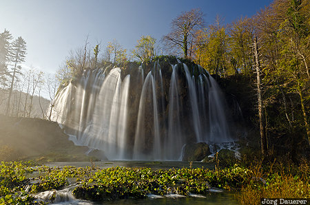 Croatia, HRV, Jezerce, Licko-Senjska, Plitvicka Jezera, Gornja jezera, morning light, Plitvice Lakes