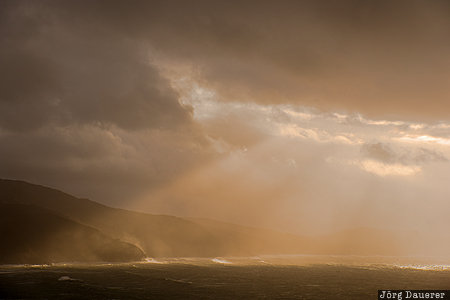 Gaztelugatxe Coast ESP, Gibelortzaga (San Pelaio), back lit, Basque Country, coast, evening light, Gaztelugatxe, Spain, Spanien, Espana