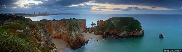 algarve, atlantic Ocean, beach, Faro, morning light, Portim&atilde;o, Portugal, Praia do Vau
