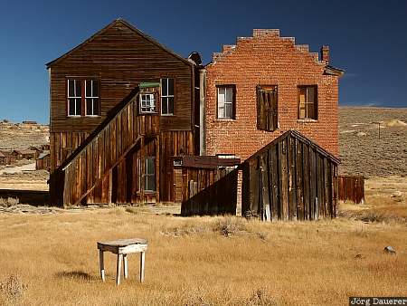 Bodie bodie, ghost-town, gold, houses, ruin, California, United States