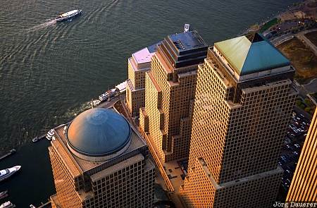 World Financial Center, World Trade Center, Manhattan, New York, Hudson River, WTC, United States, USA, Vereinigte Staten, NY, New York City, Big Apple