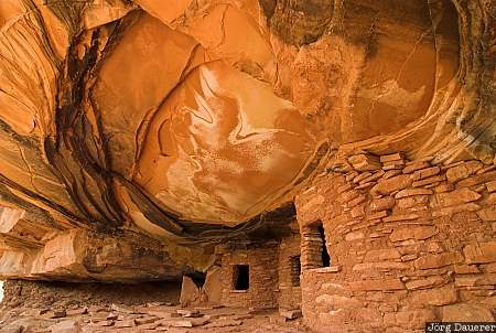 fallen roof ruin, Anasazi, Cedar Mesa, Utah, ruin, United States, Road Canyon, USA, Vereinigte Staten, UT