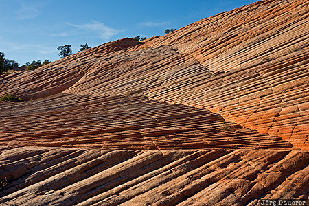 Yant Flat Harrisburg, United States, USA, Utah, blue sky, Candy Cliffs, Dixie National Forest, Vereinigte Staten, UT