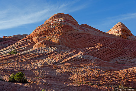 Harrisburg, United States, USA, Utah, blue sky, Candy Cliffs, Dixie National Forest, Vereinigte Staten, UT